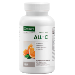 All-C NeoLife: Vitamina C Masticable con Concentrado Cítrico