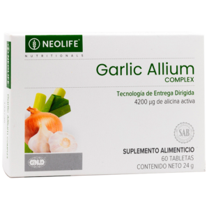 Garlic Allium Complex NeoLife: Ajo Desodorizado con Alicina Activa